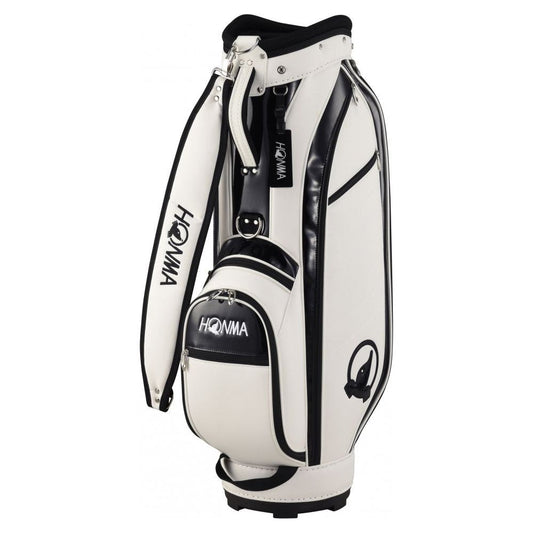 Honma Gear Standard Caddie Bag, White, Black