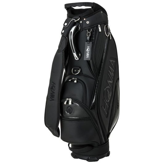 Honma Metallic Pop Cart Bag, Black, golfový bag na vozík
