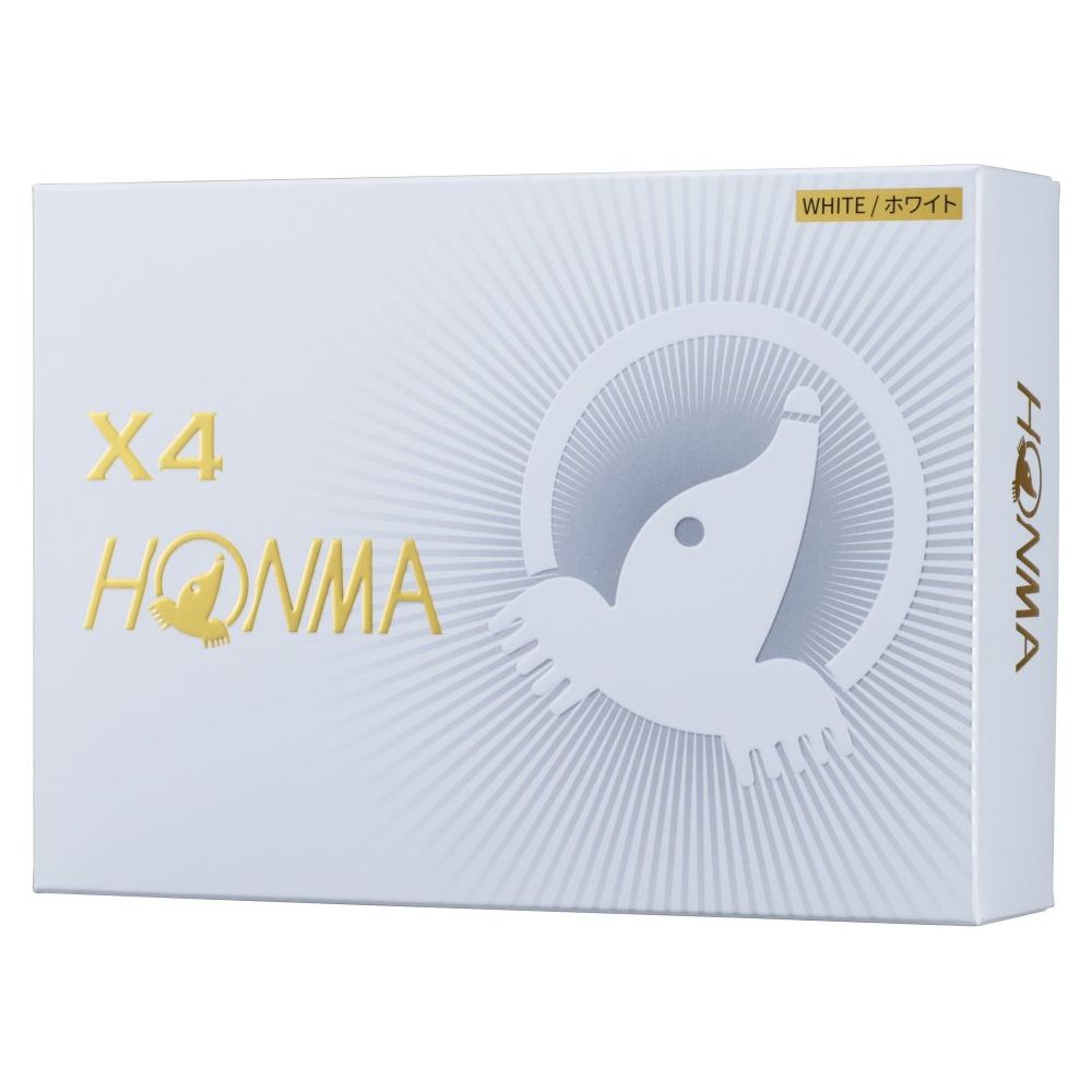 Honma X4, bílé golfové míčky