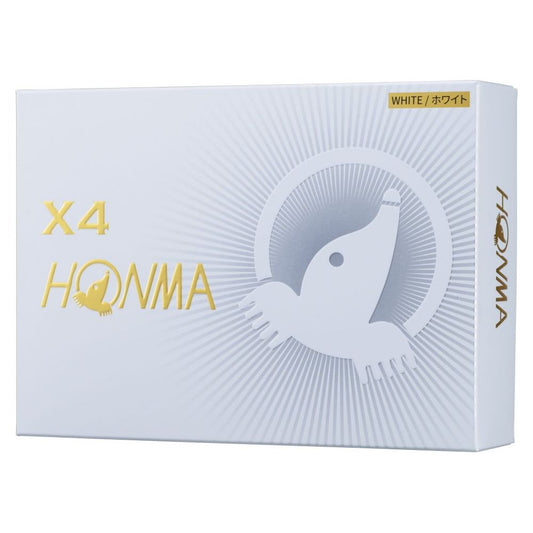 Honma X4, bílé golfové míčky