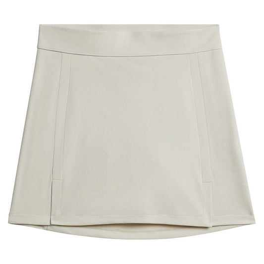 J.Lindeberg Amelie Mid Skirt, Almond Milk, dámská golfová sukně