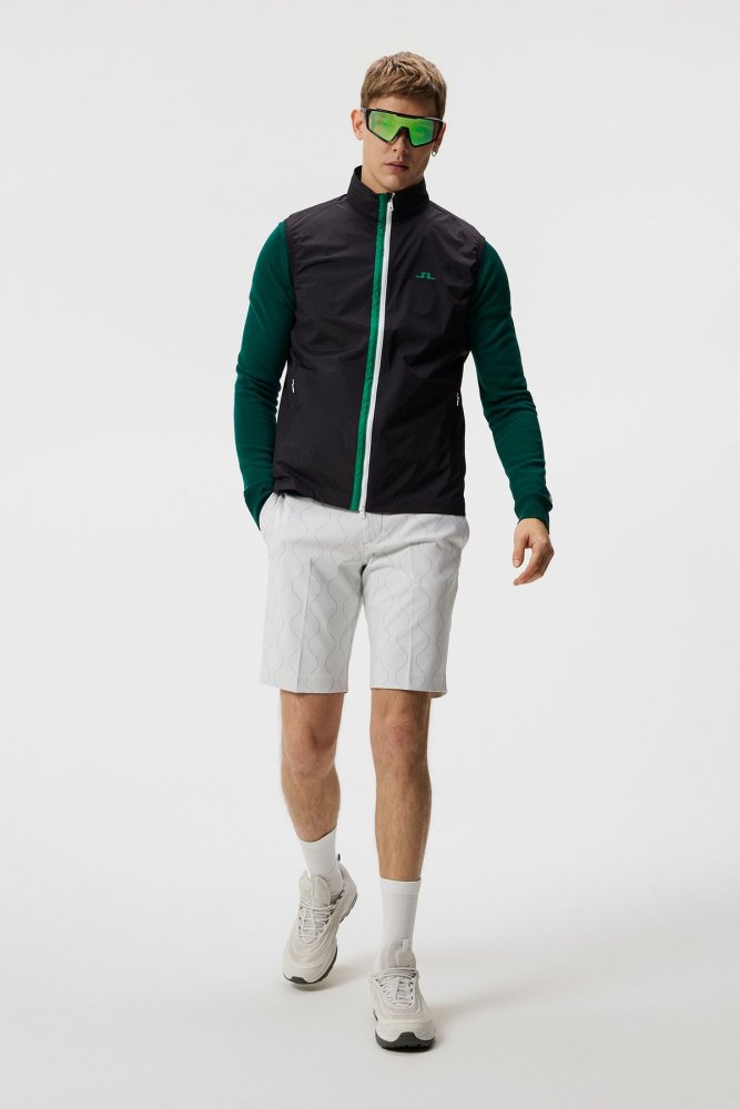 J.Lindeberg Ash Light Packable Vest Black