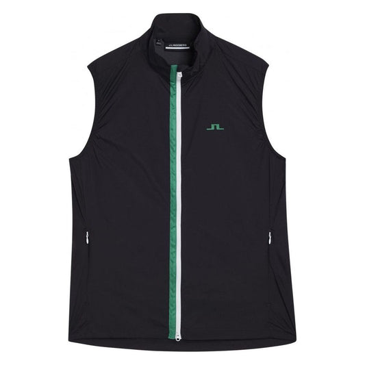 J.Lindeberg Ash Light Packable Vest Black