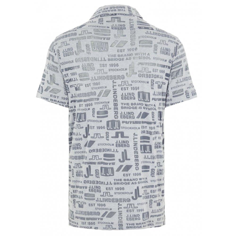 J.Lindeberg Brad Golf Polo, Future Grey