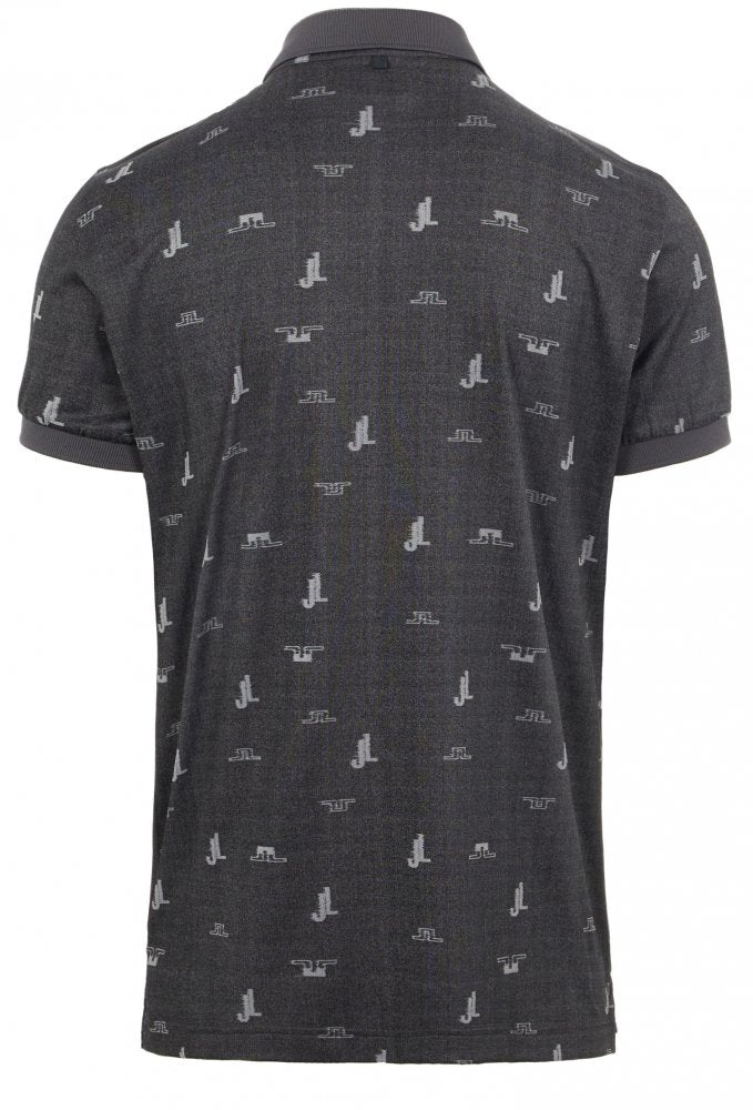 J.Lindeberg Glen Regular Fit Golf Polo, Dark Grey