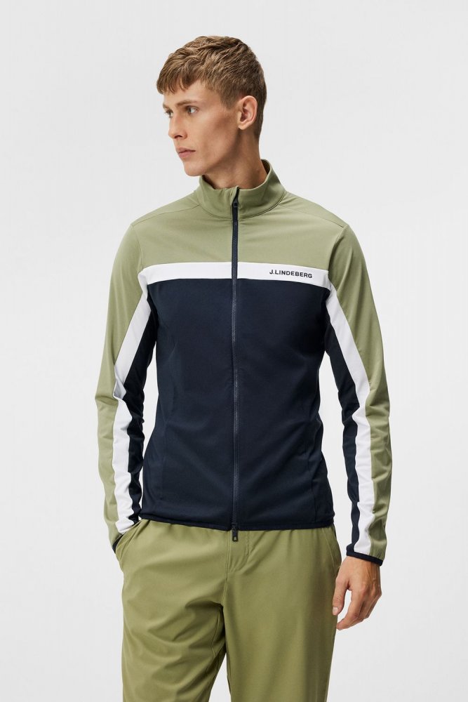 J.Lindeberg Jarvis Mid Layer, Navy, Multi