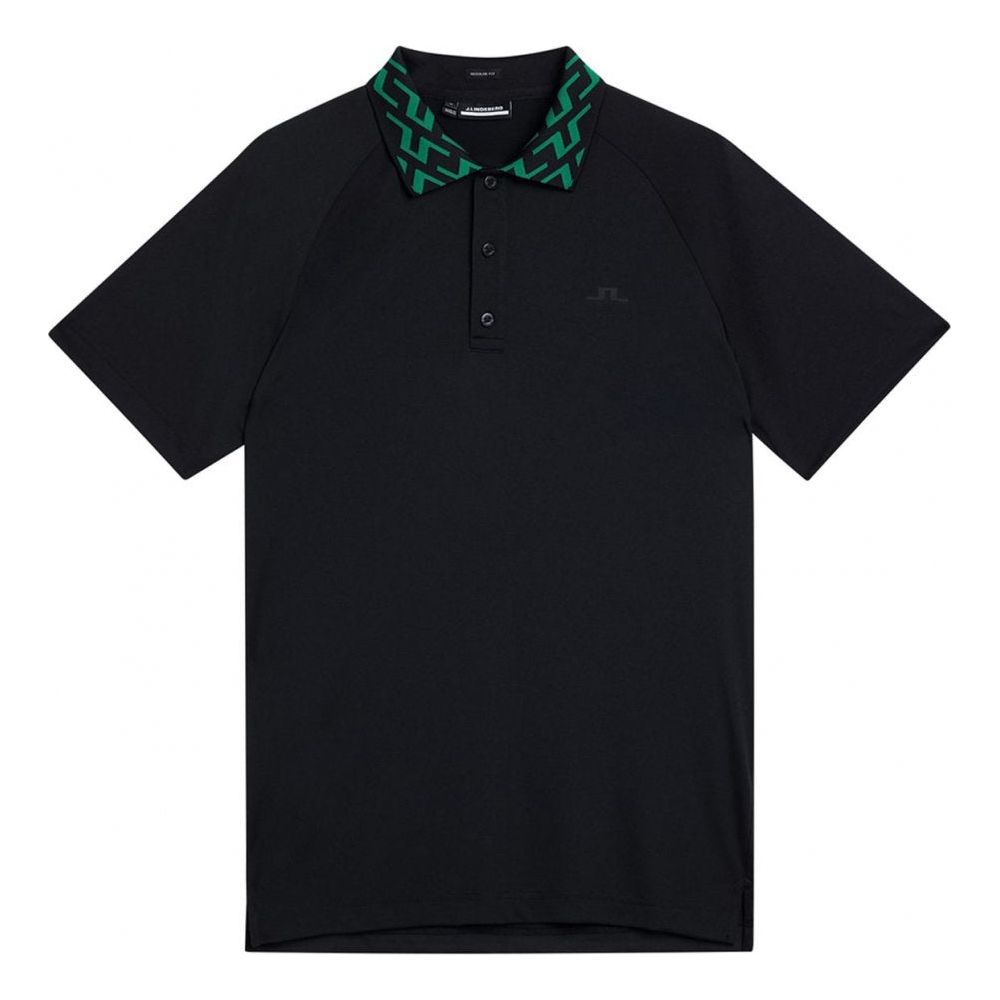 J.Lindeberg Rui Regular Fit Polo Black