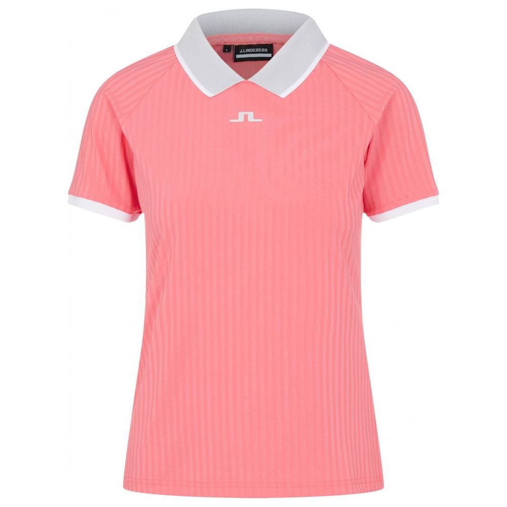 J.Lindeberg Sevina Golf Polo, Tropical Coral