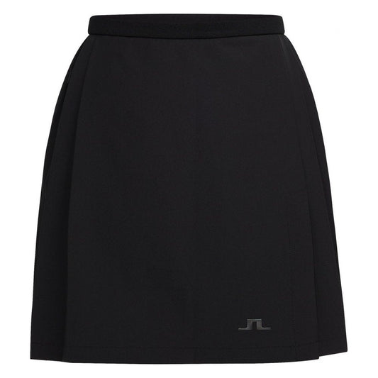 J.Lindeberg Sierra Pleat Golf Skirt, Black
