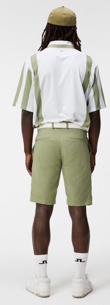 J.Lindeberg Somle Shorts, Oil Green, pánské golfové kraťasy