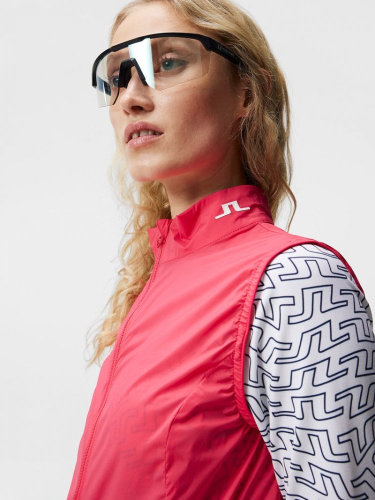 J.Lindeberg Tenley Vest Azalea