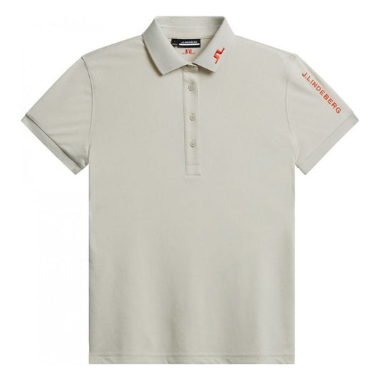 J.Lindeberg Tour Tech Polo, Almond Milk, dámské golfové tričko