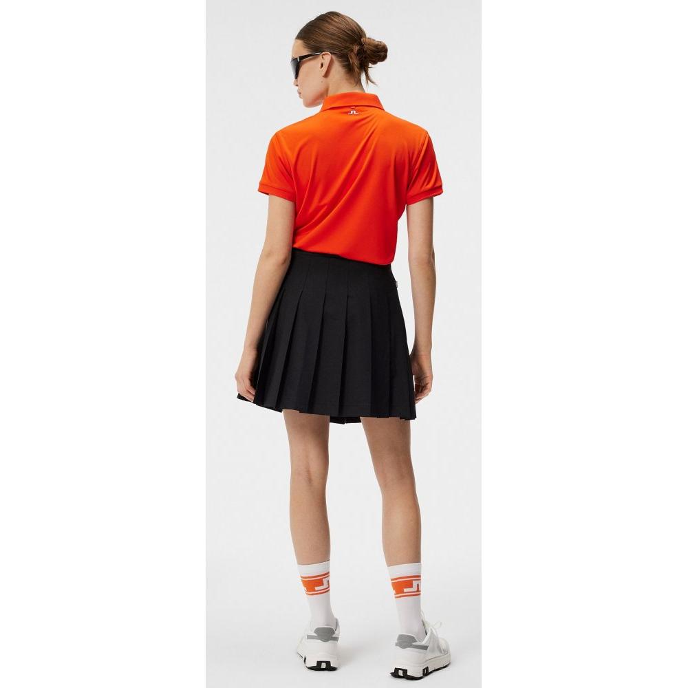 J.Lindeberg Tour Tech Polo, Tangerine Tango, dámské golfové tričko