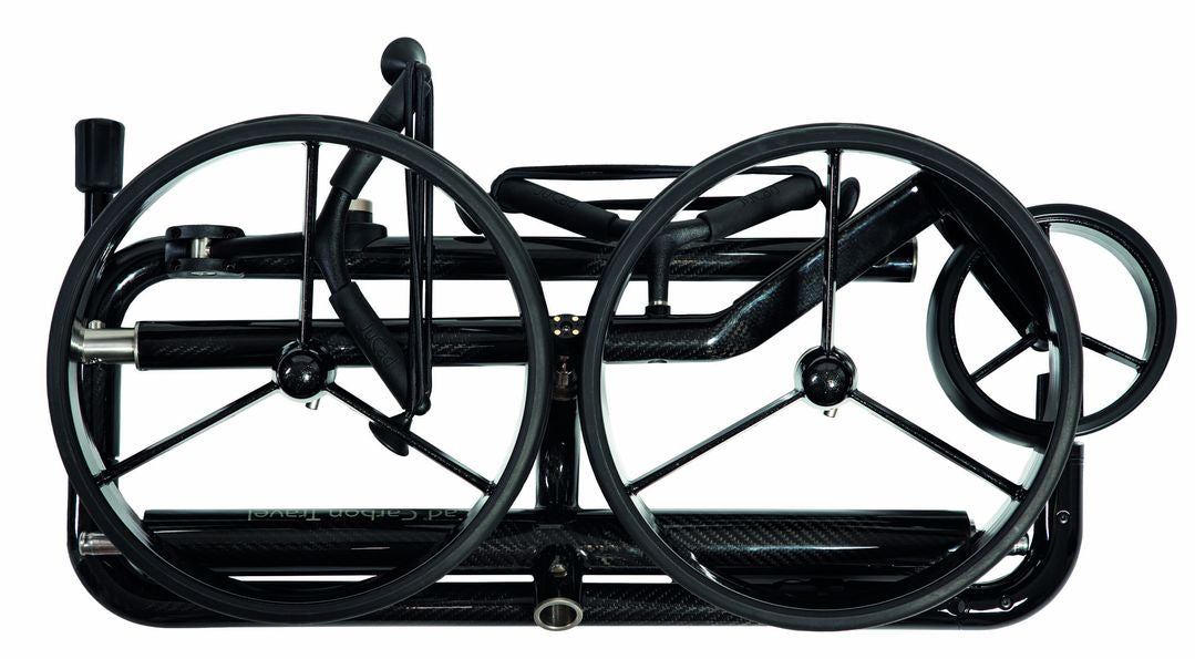 Jucad Carbon Travel 2.0, Shiny Black, elektrický golfový vozík