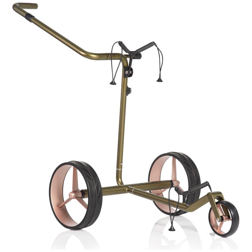 Jucad Carbon Travel Verde Rose 2.0, elektrický golfový vozík