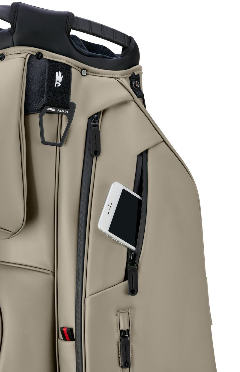 BigMax Dri Lite Prime, Taupe, golfový bag na vozík
