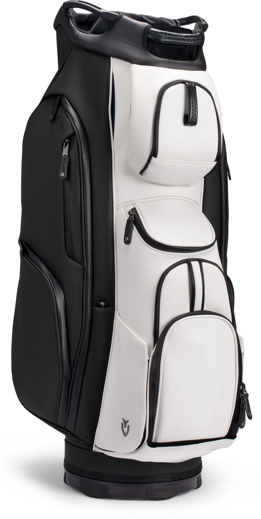 Vessel Pro Cart, Black, White, prémiový golfový bag na vozík
