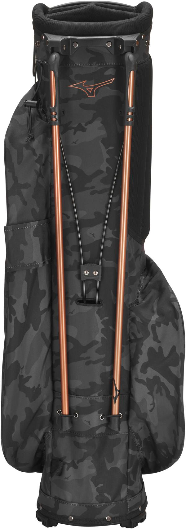 Mizuno BR-D3, Black Camo, Copper, golfový bag na nošení