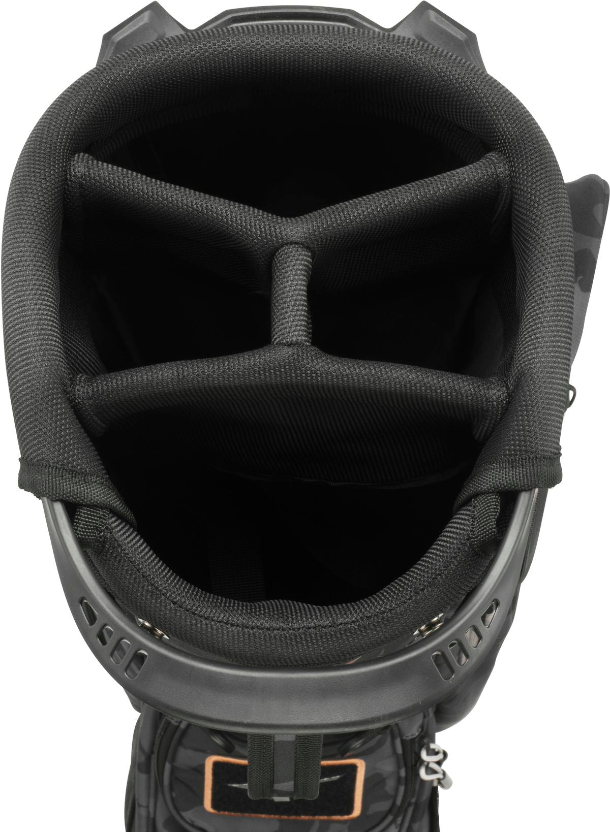 Mizuno BR-D3, Black Camo, Copper, golfový bag na nošení