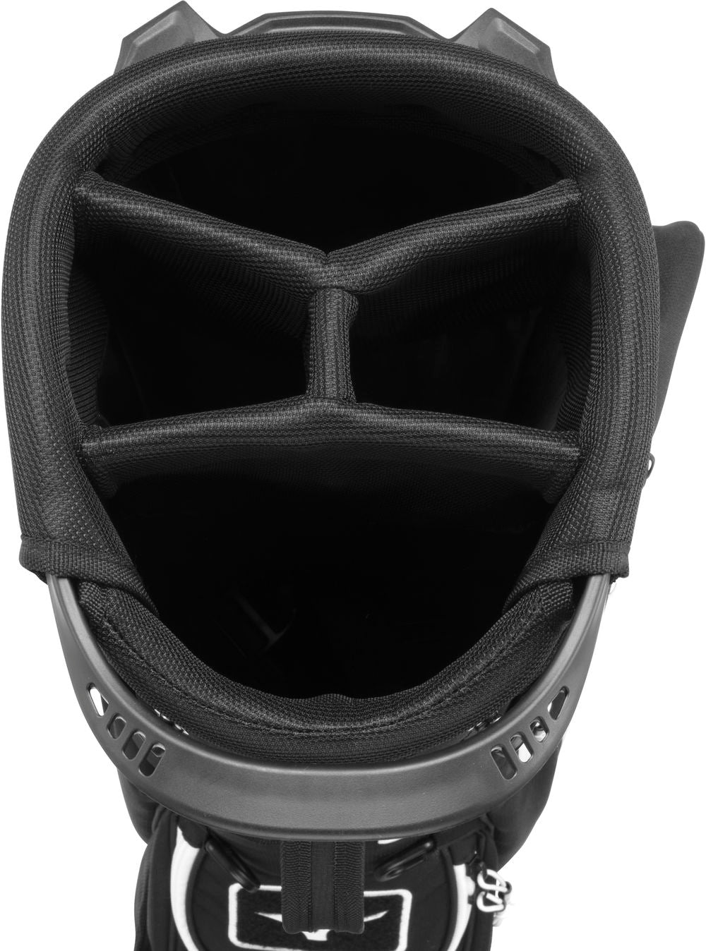 Mizuno BR-D3, Black, White, golfový bag na nošení