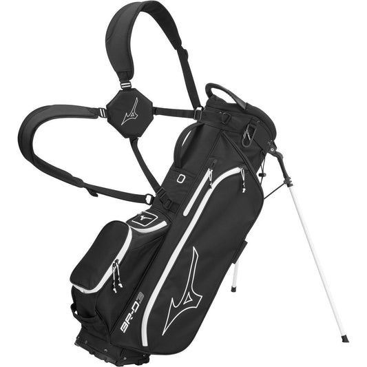 Mizuno BR-D3, Black, White, golfový bag na nošení