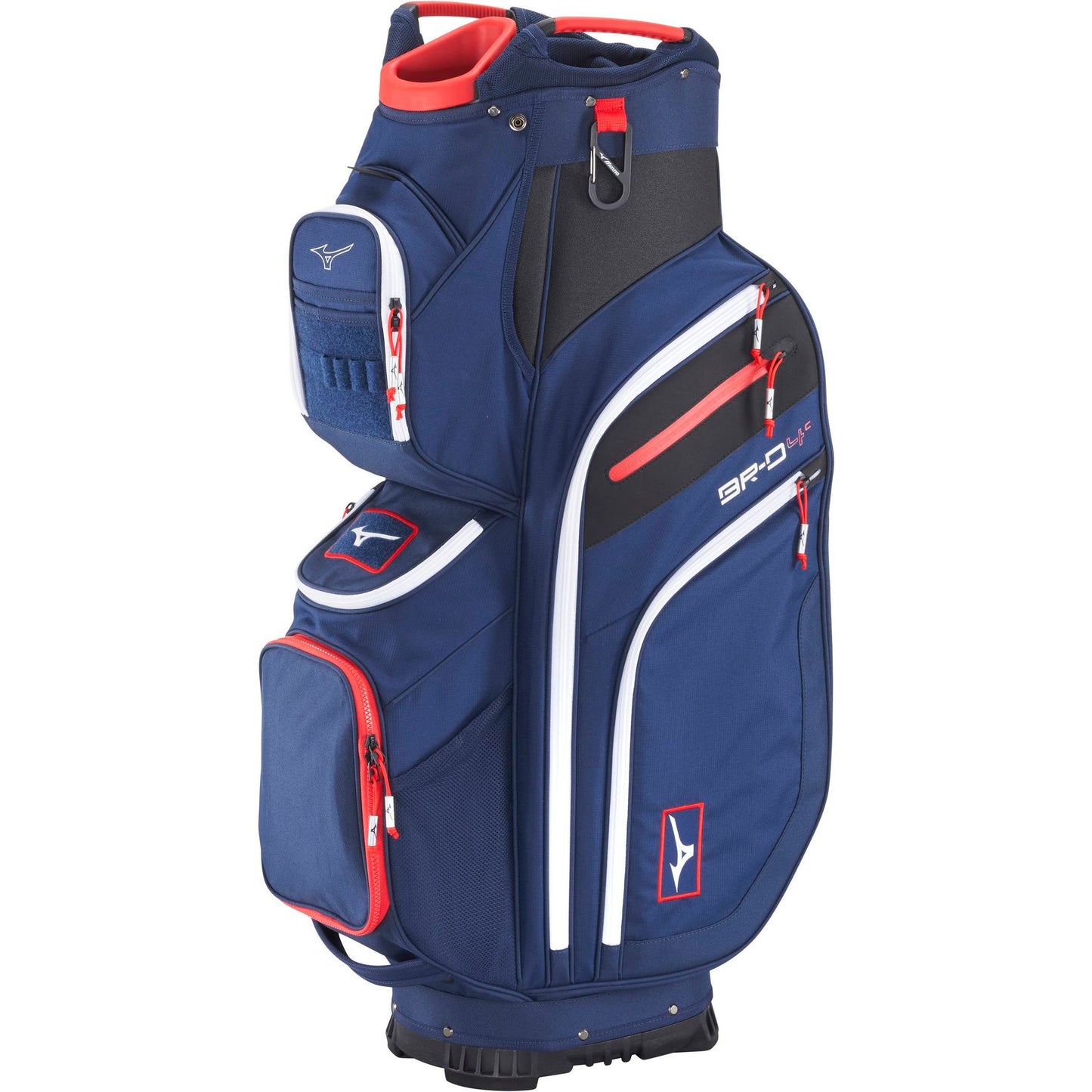 Mizuno BR-D4, Navy, Red, golfový bag na vozík