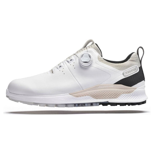 Mizuno Genem WG Boa, bílé, černé pánské golfové boty