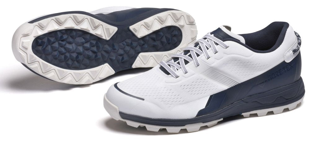 Mizuno MZU EN, tmavě modré pánské golfové boty