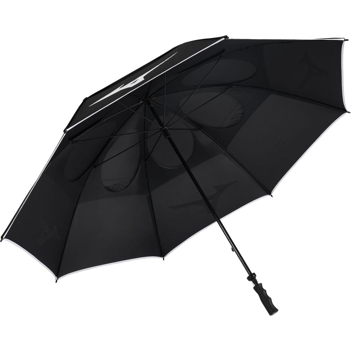 Mizuno Tour 2025, černý golfový deštník