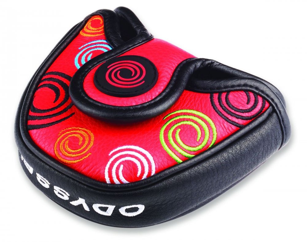 Odyssey Tour Swirl Mallet, červený