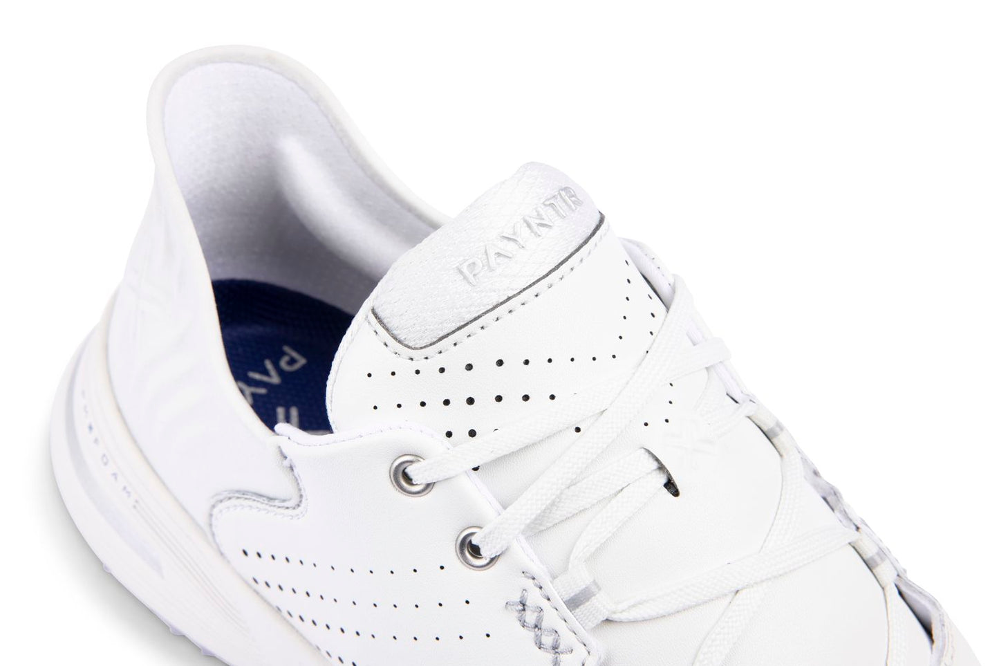 Payntr X-007 Womens, bílé dámské golfové boty bez spiků