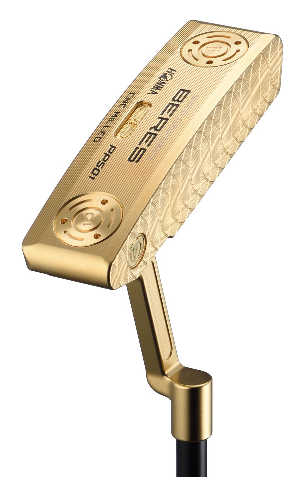 Honma Beres PP-501, Gold Plated, Super premium golfový putter