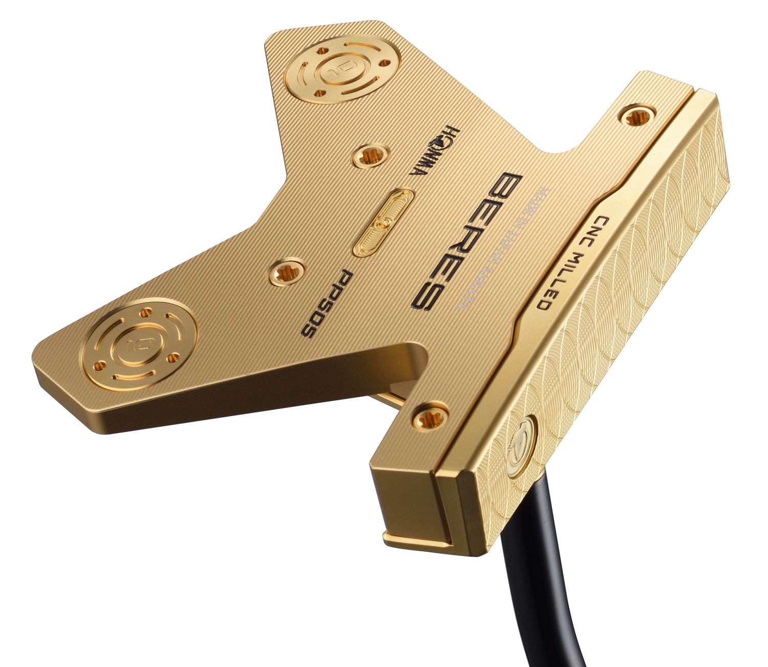 Honma Beres PP-505 Gold Plated, Super premium putter