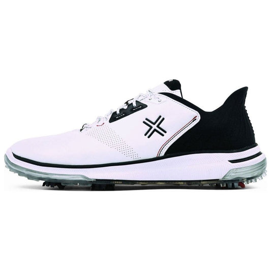 Payntr X 004 RS, White, Black, pánské golfové boty se spiky