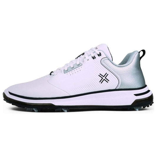 Payntr X 006 RS, White, Silver, pánské golfové boty se spiky