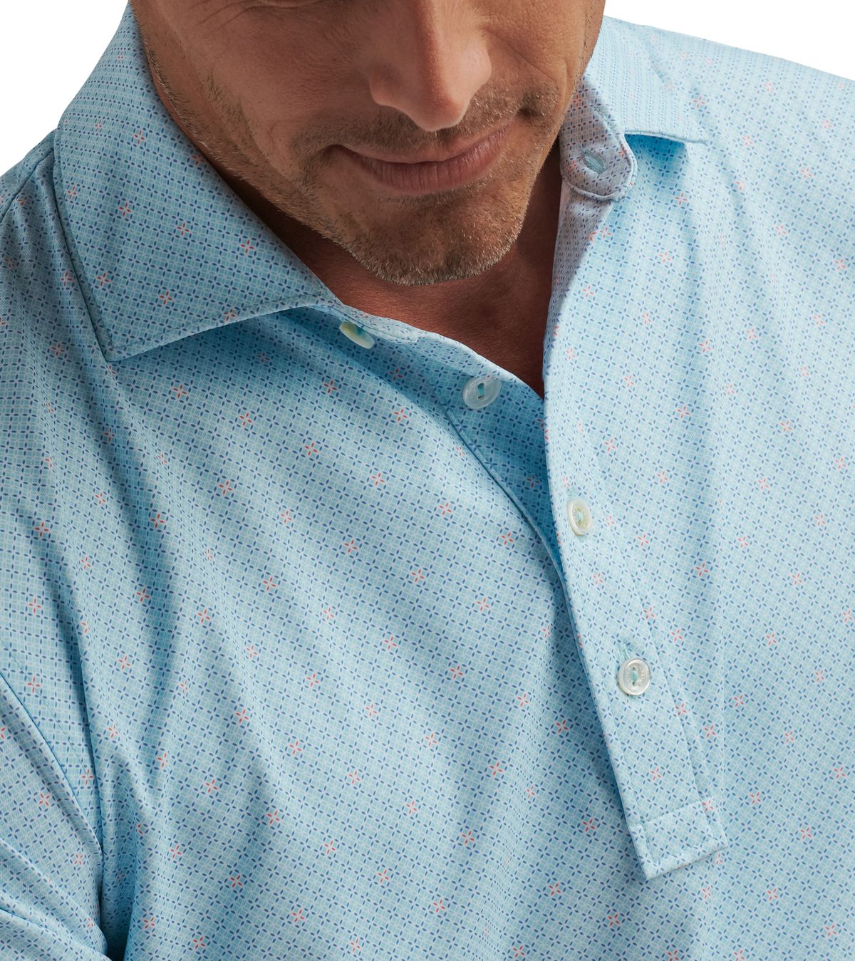 Peter Millar Bickett Performance Jersey, pánské golfové triko