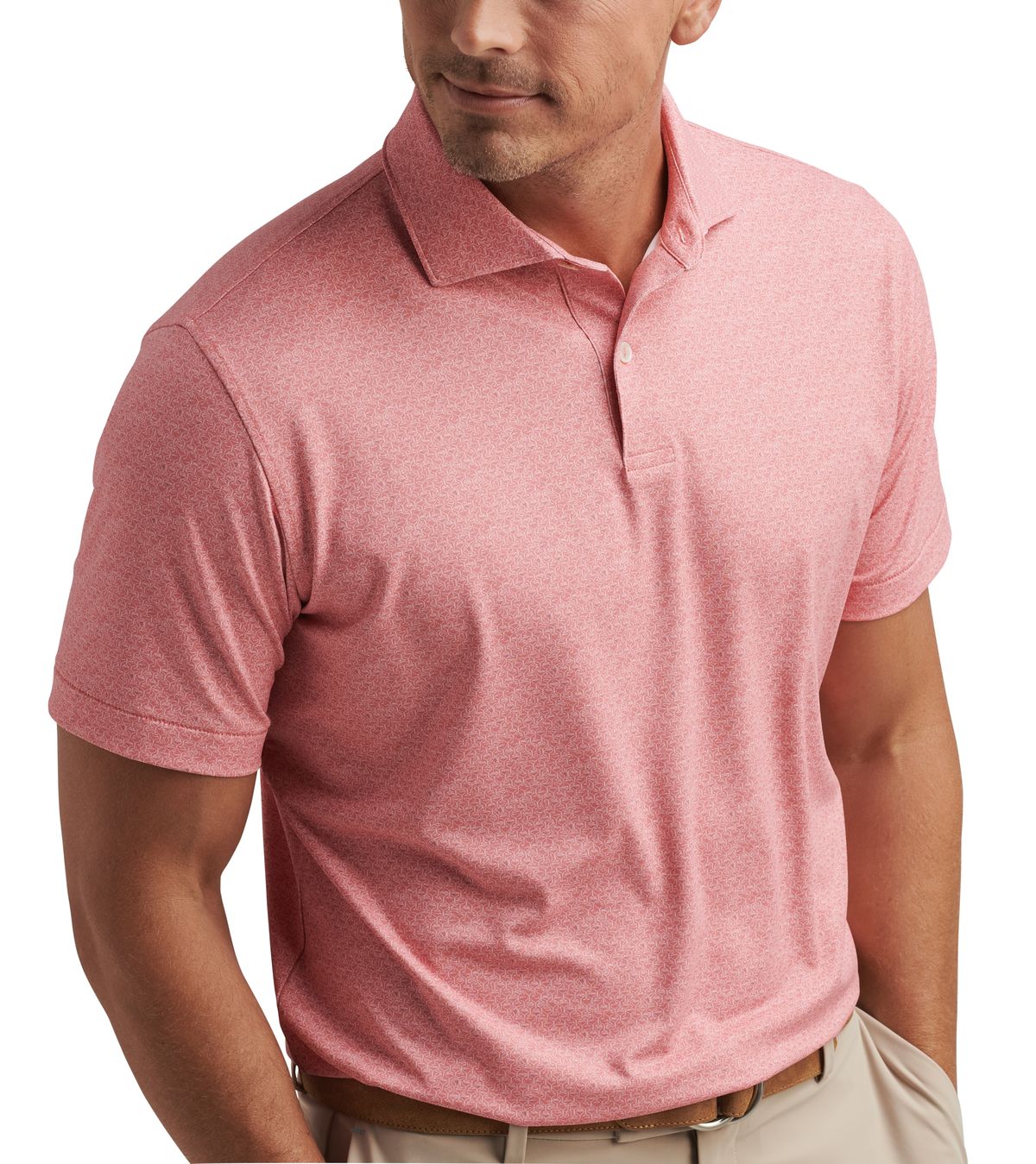 Peter Millar Espresso Martinis Performance, pánské golfové tričko