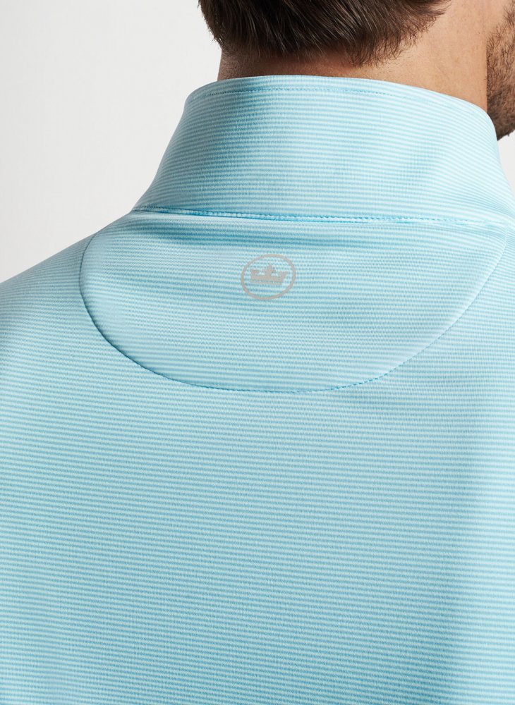 Peter Millar Perth Sugar Stripe Performance, Cabana Blue
