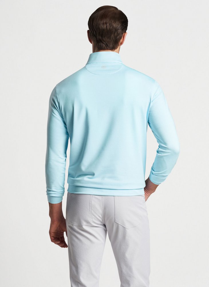Peter Millar Perth Sugar Stripe Performance, Cabana Blue