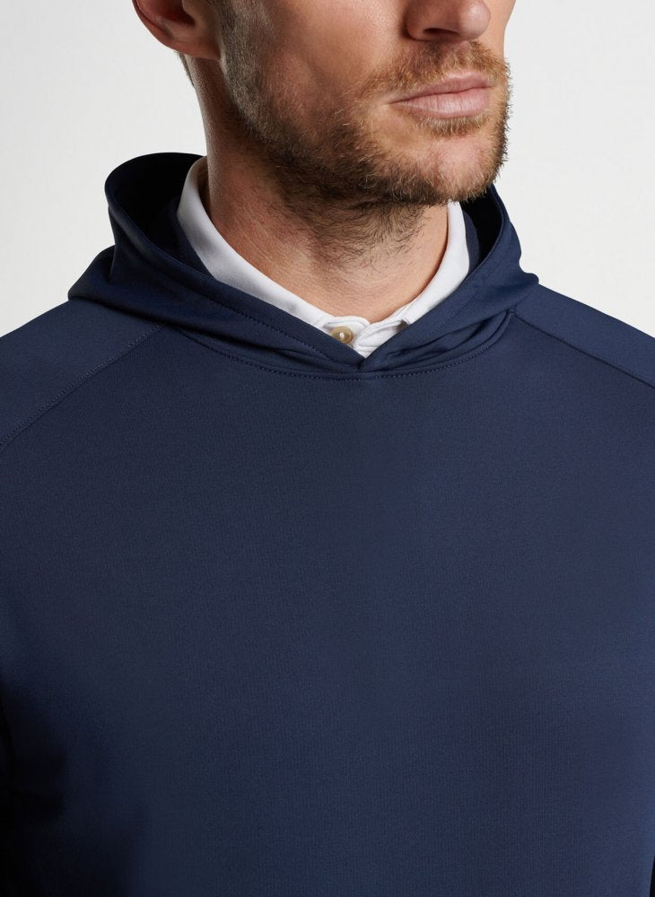 Peter Millar Pine Performance Hoodie, Navy