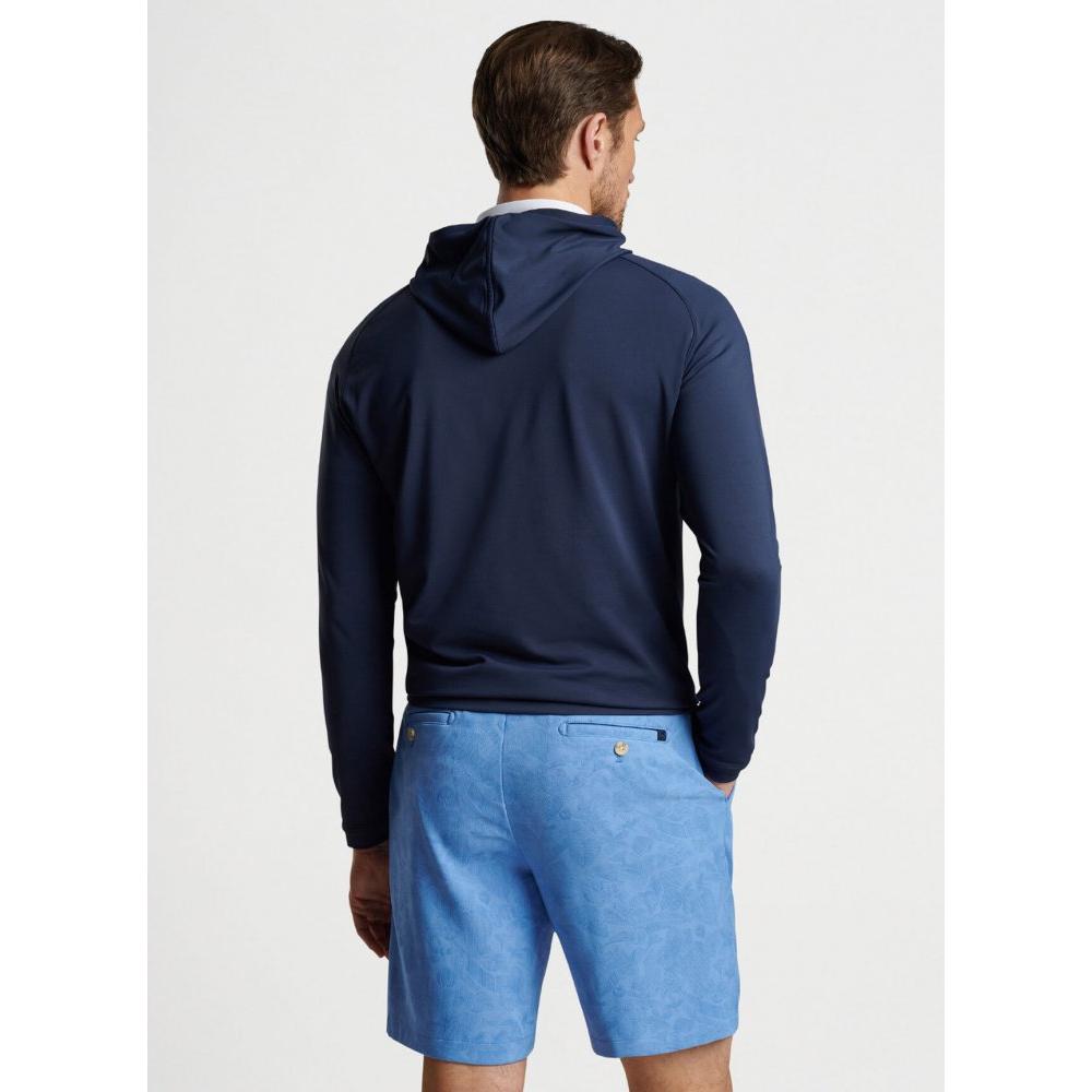 Peter Millar Pine Performance Hoodie, Navy