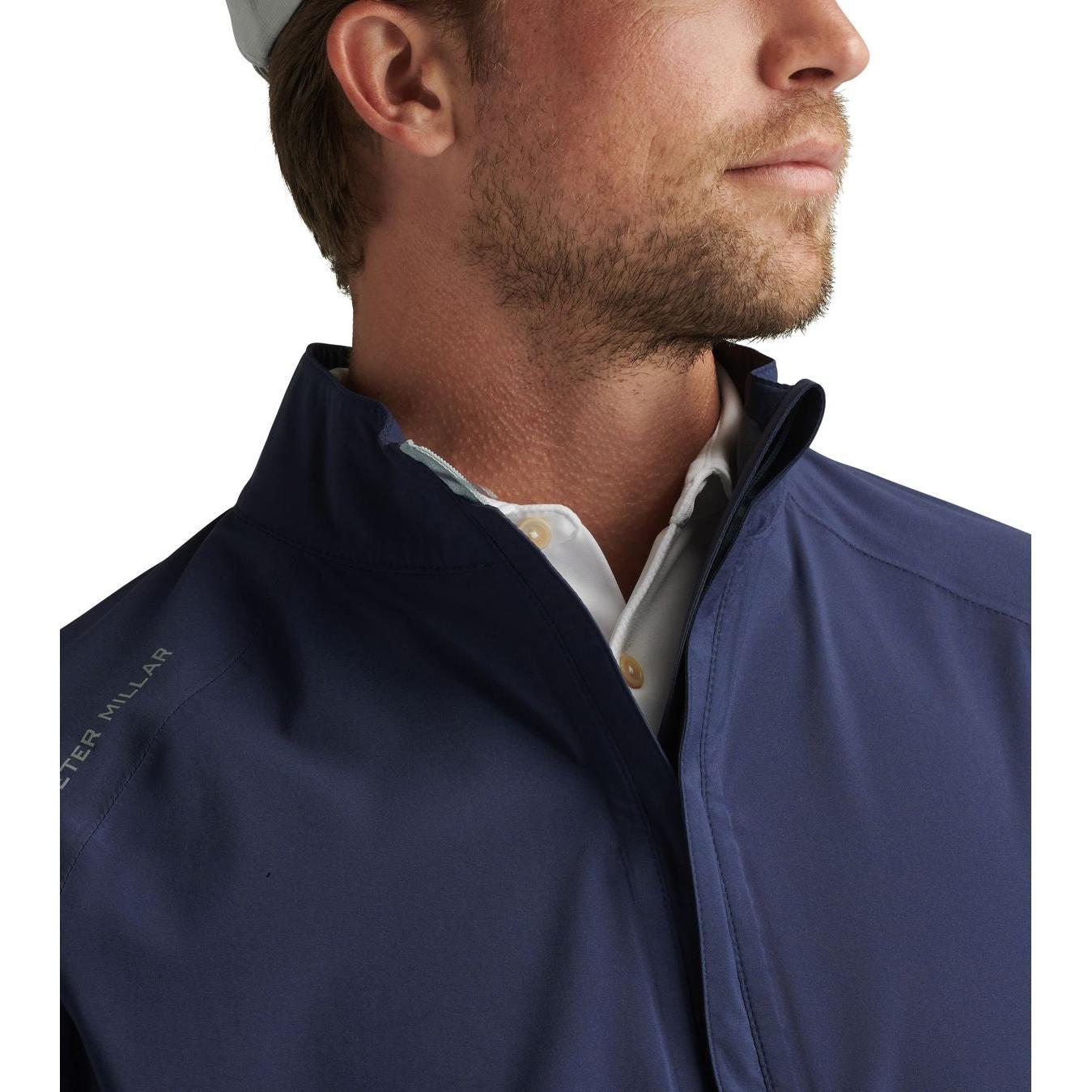 Peter Millar Shield Half-Zip Rain Shell, pánská nepromokavá bunda