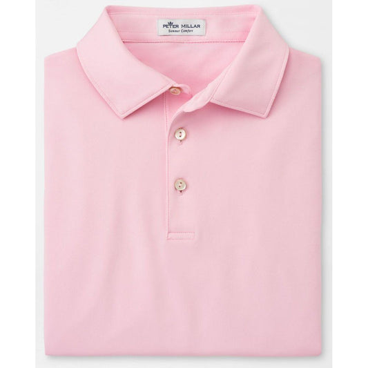 Peter Millar Solid Stretch Jersey Sean Self, Palmer Pink