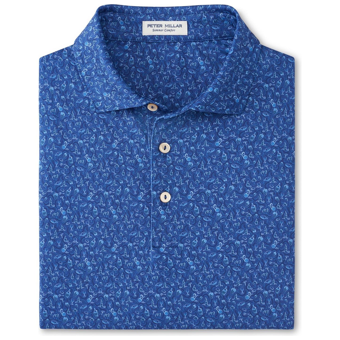 Peter Millar Wine Country Performance Jersey, pánské golfové tričko