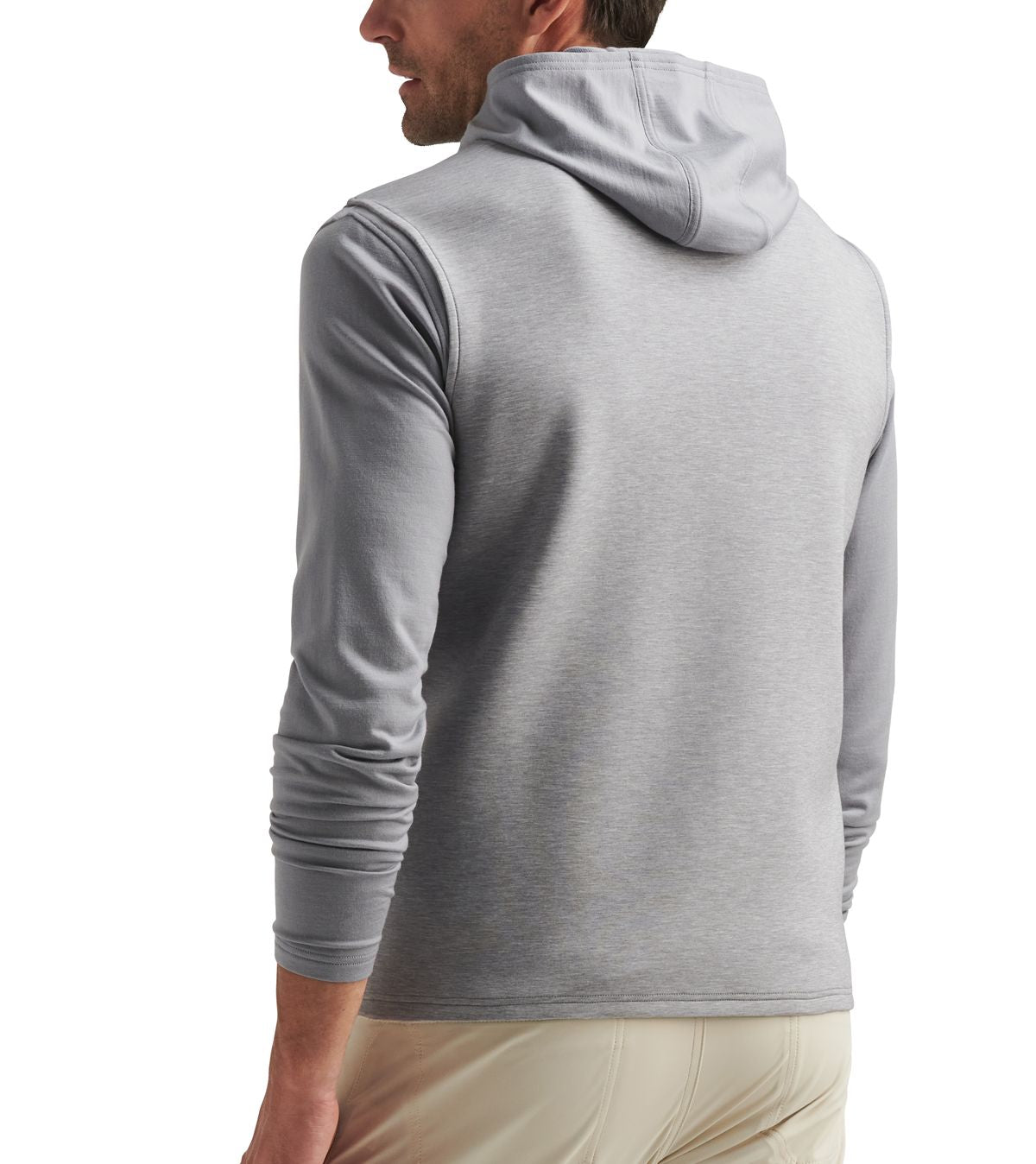 Peter Millar Winsome Hybrid, Šedá pánská golfová vesta