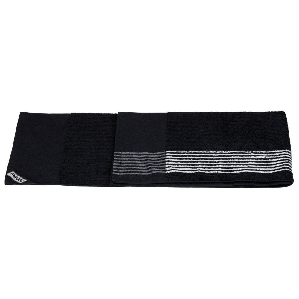Ping Players Towel, černý golfový ručník