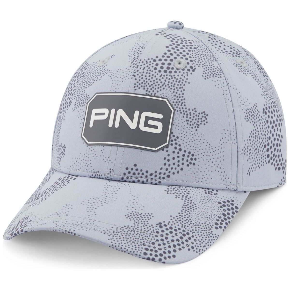 Ping Textured Camo, pánská šedá golfová kšiltovka