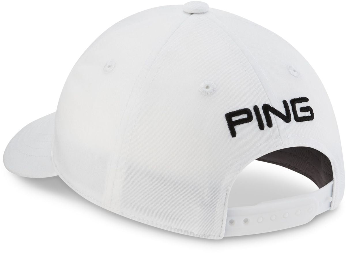 Ping Tour Classic, pánská bílá golfová kšiltovka