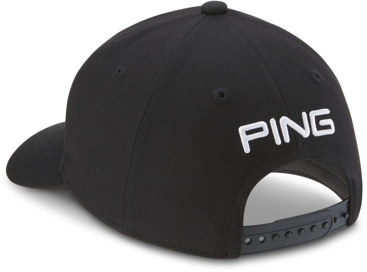 Ping Tour Classic, pánská černá golfová kšiltovka