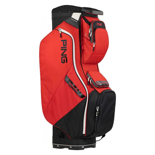 Ping Traverse, Red, Black, White, golfový bag na vozík